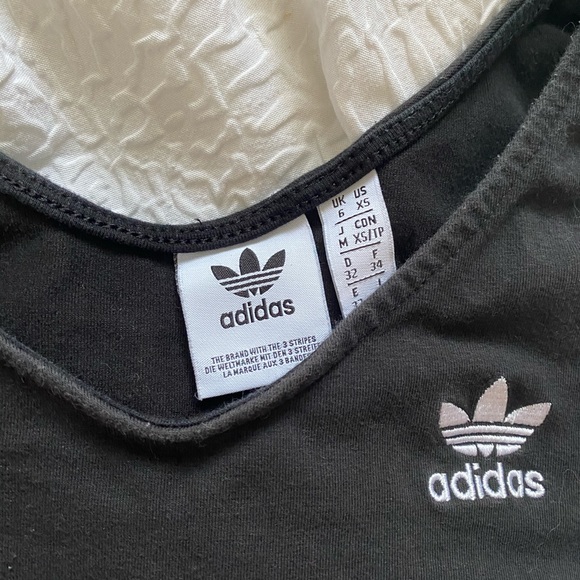 black adidas tank top - Picture 2 of 3
